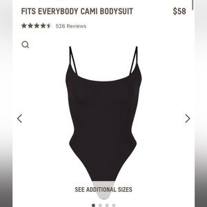 Skims Fits Everybody Cami Bodysuit
